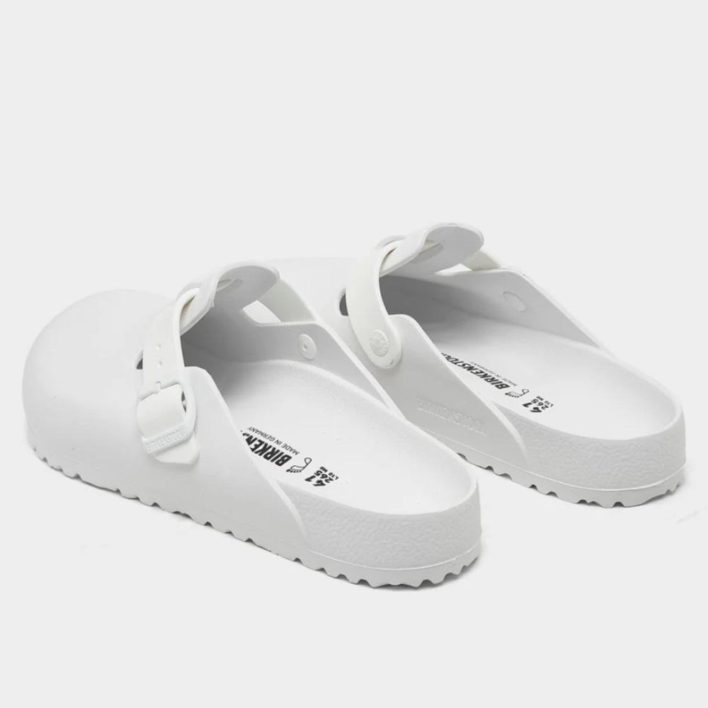 🤍 BIRKENSTOCK BOSTON EVA SLIPPERS WHITE 🤍 - Picture 3 of 4